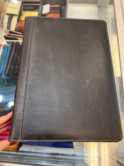 On Sale- Classico- Zippered 3 Ringed Padfolio- $60