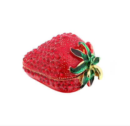 On Sale- Ring/Trinket Treasure Keeper- Strawberry