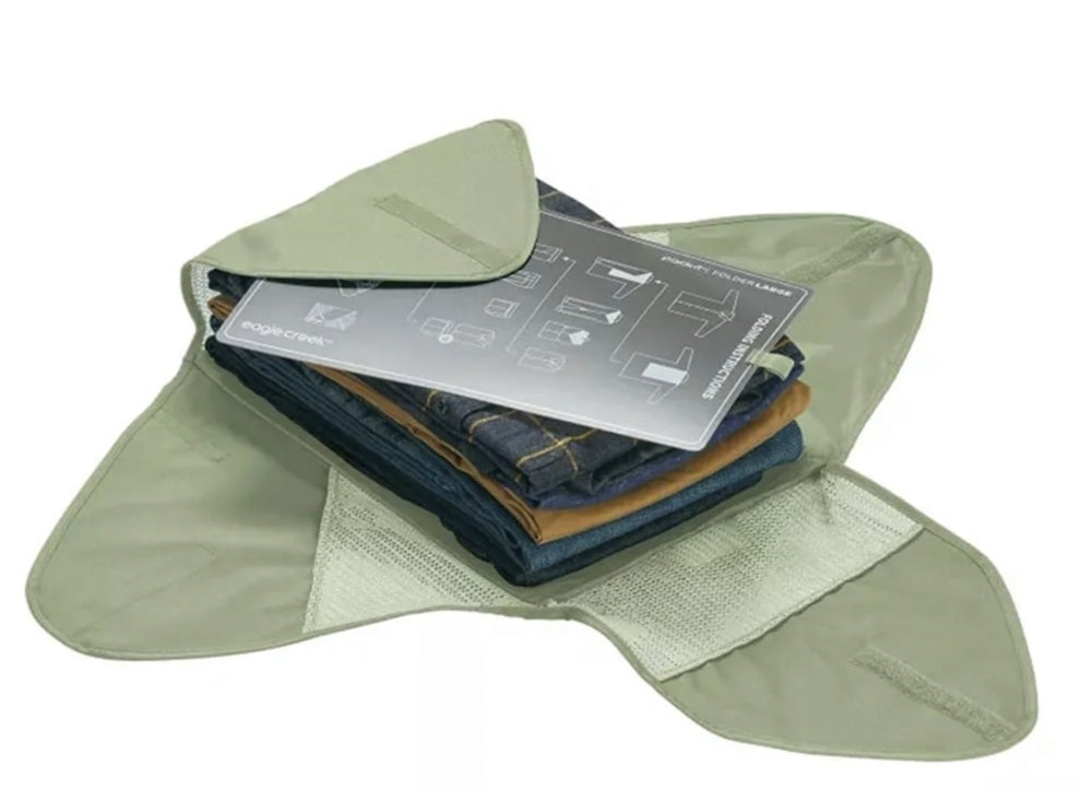 Carpeta de embalaje de ropa Eagle Creek PackIt mediana (verde musgo)