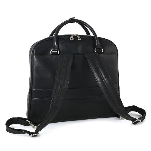 On Sale- Leather Swerve Backpack