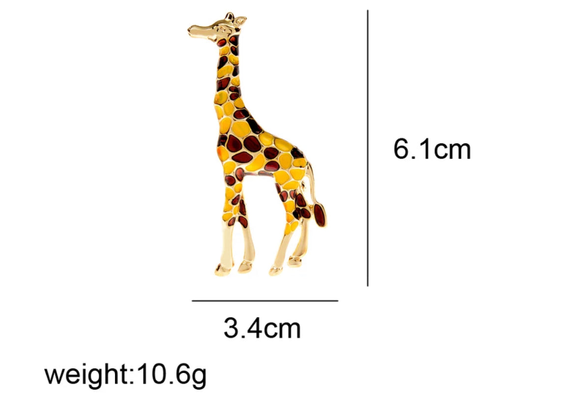 Fashion Pin- Giraffe